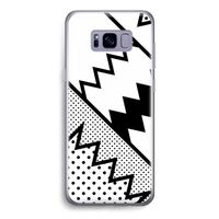 Pop Art #5: Samsung Galaxy S8 Transparant Hoesje