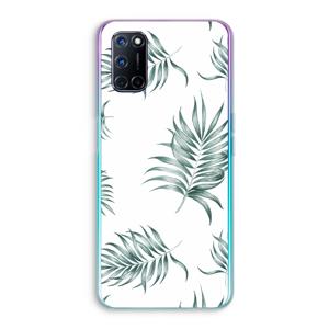 Simple leaves: Oppo A92 Transparant Hoesje