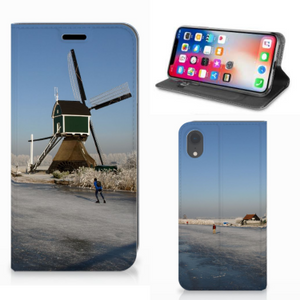 Apple iPhone Xr Book Cover Schaatsers