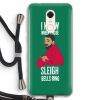 Sleigh Bells Ring: Xiaomi Redmi 5 Transparant Hoesje met koord