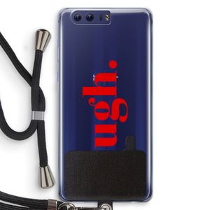 Ugh: Honor 9 Transparant Hoesje met koord