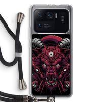 Hell Hound and Serpents: Xiaomi Mi 11 Ultra Transparant Hoesje met koord