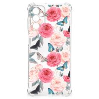 Samsung Galaxy M13 4G | M23 Case Butterfly Roses - thumbnail