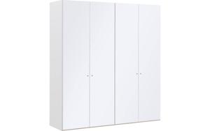 Goossens Kledingkast Easy Storage Ddk, Kledingkast 203 cm breed, 220 cm hoog, 4x glas draaideur