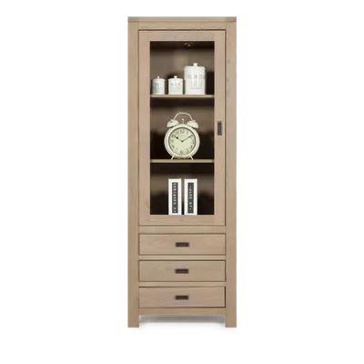 Vitrinekast (linksdraaiend) Village - Kiezel Vitrinekast (linksdraaiend) Village - Kiezel