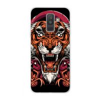 Tiger and Rattlesnakes: Samsung Galaxy A6 Plus (2018) Transparant Hoesje Tiger and Rattlesnakes: Samsung Galaxy A6 Plus (2018) Transparant Hoesje