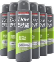 Dove Dove Deospray Men - Care Extra Fresh 150 ml. 12 x Voordeelpak Dove Dove Deospray Men - Care Extra Fresh 150 ml. 12 x Voordeelpak