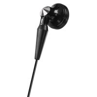 Hama Oordopjes Peaky Earbuds Kabel-knikbescherming Zwart