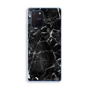 Zwart Marmer 2: Samsung Galaxy Note 10 Lite Transparant Hoesje