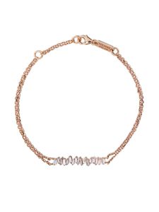 Suzanne Kalan bracelet en or rose 18ct orné de diamants