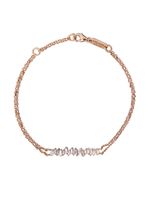 Suzanne Kalan bracelet en or rose 18ct orné de diamants - thumbnail