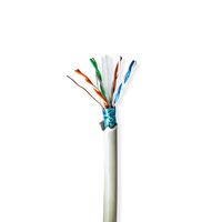 Nedis Netwerk Kabel Rol | CAT6 | Solid | F/UTP | Koper | 50.0 m | Binnenshuis | Rond | LSZH | Grijs | Gift Box - CCBG8526GY50S - thumbnail