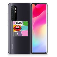 Xiaomi Mi Note 10 Lite Silicone Back Cover Popart Princess - thumbnail