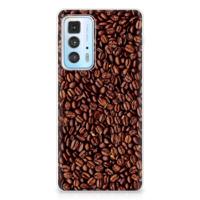 Motorola Edge 20 Pro | Siliconen Case | Koffiebonen