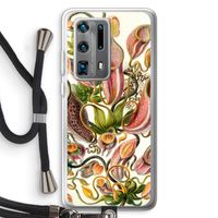 Haeckel Nepenthaceae: Huawei P40 Pro Plus Transparant Hoesje met koord