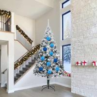 Kerstbal Set 4 pcs Blauw