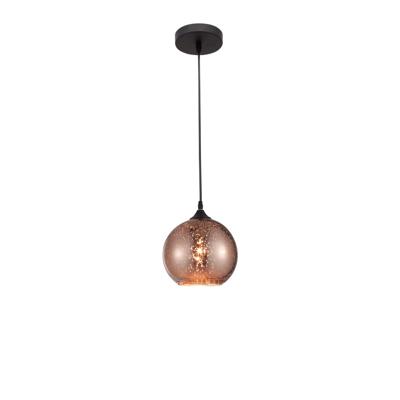 Lyora HanglampBlaze enkel koper glas - 8142680