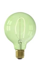 Nora LED colors Globe G95 soft U-filament 220-240V 4W E27 Emerald Green - Calex