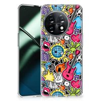 OnePlus 11 Silicone Back Cover Punk Rock - thumbnail