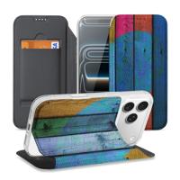 Apple iPhone 17 Pro Max | Book Cover | Wood Heart