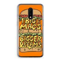 Big Macs Bigger Dreams: OnePlus 7 Transparant Hoesje
