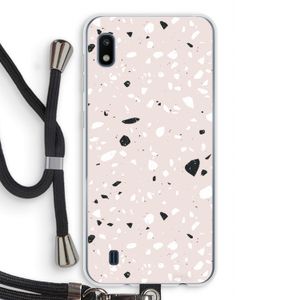 Terrazzo N°20: Samsung Galaxy A10 Transparant Hoesje met koord