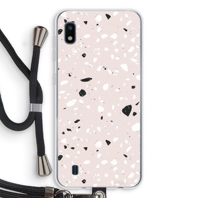 Terrazzo N°20: Samsung Galaxy A10 Transparant Hoesje met koord