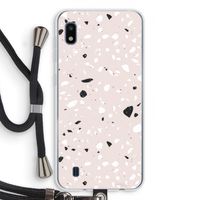 Terrazzo N°20: Samsung Galaxy A10 Transparant Hoesje met koord