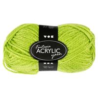 Creativ Company Acrylgaren, lichtgroen, 50gr, 80m