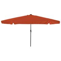 VidaXL Tuinparasol terracotta 395 x 395 x 245 cm polyester