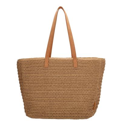 Beagles Rieten Strandtas L Natural Life Natuur