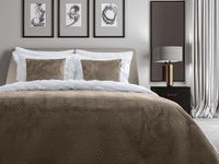 Yellow Yellow Madeline Bedsprei 270x260 Taupe