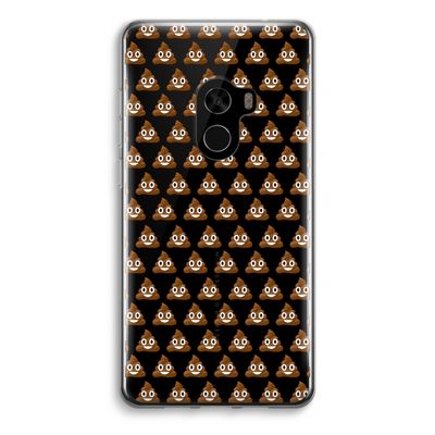 Poop emoji: Xiaomi Mi Mix 2 Transparant Hoesje