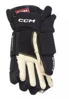 CCM HG Tacks AS550 Hockey Gloves (Junior) Zwart/Wit 10.0" Zwart / Wit