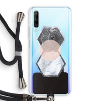Creatieve toets: Huawei P Smart Pro Transparant Hoesje met koord
