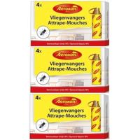 12x Aeroxon vliegenvangers met plakstrip 22 cm - Vliegenstrips