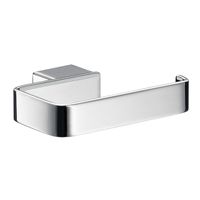 Emco Loft toiletrolhouder zonder klep chroom 050000101 - thumbnail