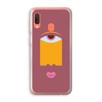 Mono V: Samsung Galaxy A20e Transparant Hoesje