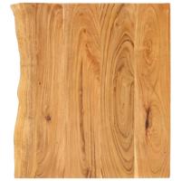 VidaXL Wastafelblad 58x52x3,8 cm massief acaciahout