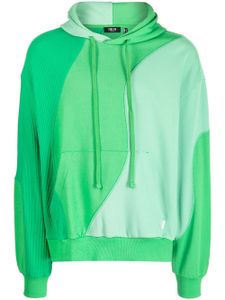 FIVE CM hoodie à lien de resserrage - Vert