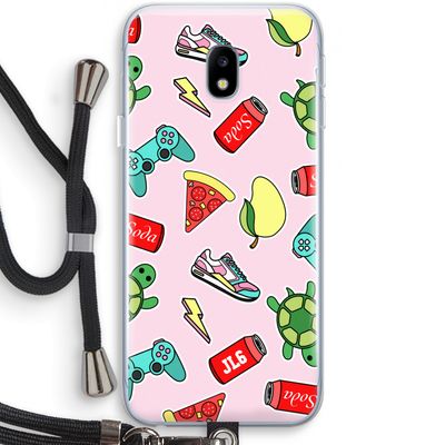 Things Jamie Loves: Samsung Galaxy J3 (2017) Transparant Hoesje met koord