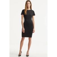 GUESS jurk met all over print zwart - thumbnail