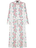 ETRO robe-chemise à fleurs - Blanc