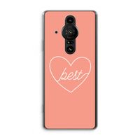 Best heart: Sony Xperia Pro-I Transparant Hoesje
