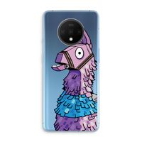 Lama: OnePlus 7T Transparant Hoesje