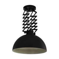 EGLO plafondlamp Dorington - zwart/crème - Leen Bakker