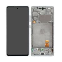 Samsung Galaxy S20 FE 5G Front Cover & LCD Display GH82-24214B - Wolk Wit - thumbnail