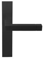Formani Deurkruk Jan des Bouvrie SQUARE JB100P236SFC ongeveerd op schild blind - mat zwart