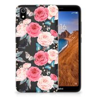 Xiaomi Redmi 7A TPU Case Butterfly Roses - thumbnail