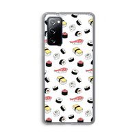 Sushi time: Samsung Galaxy S20 FE / S20 FE 5G Transparant Hoesje